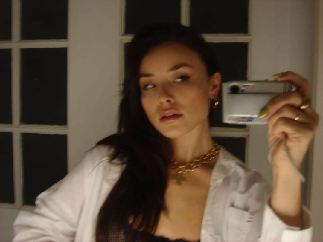 Madonna Chunky Cross Necklace - obligato