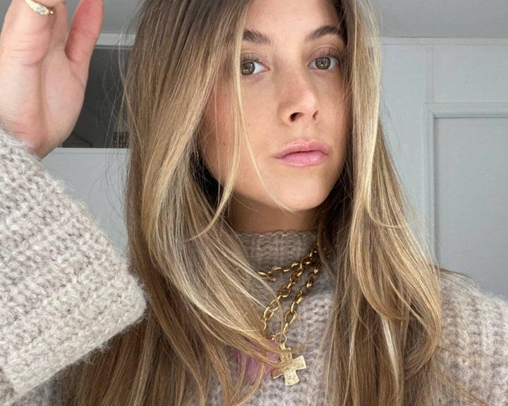 Madonna Chunky Cross Necklace - obligato