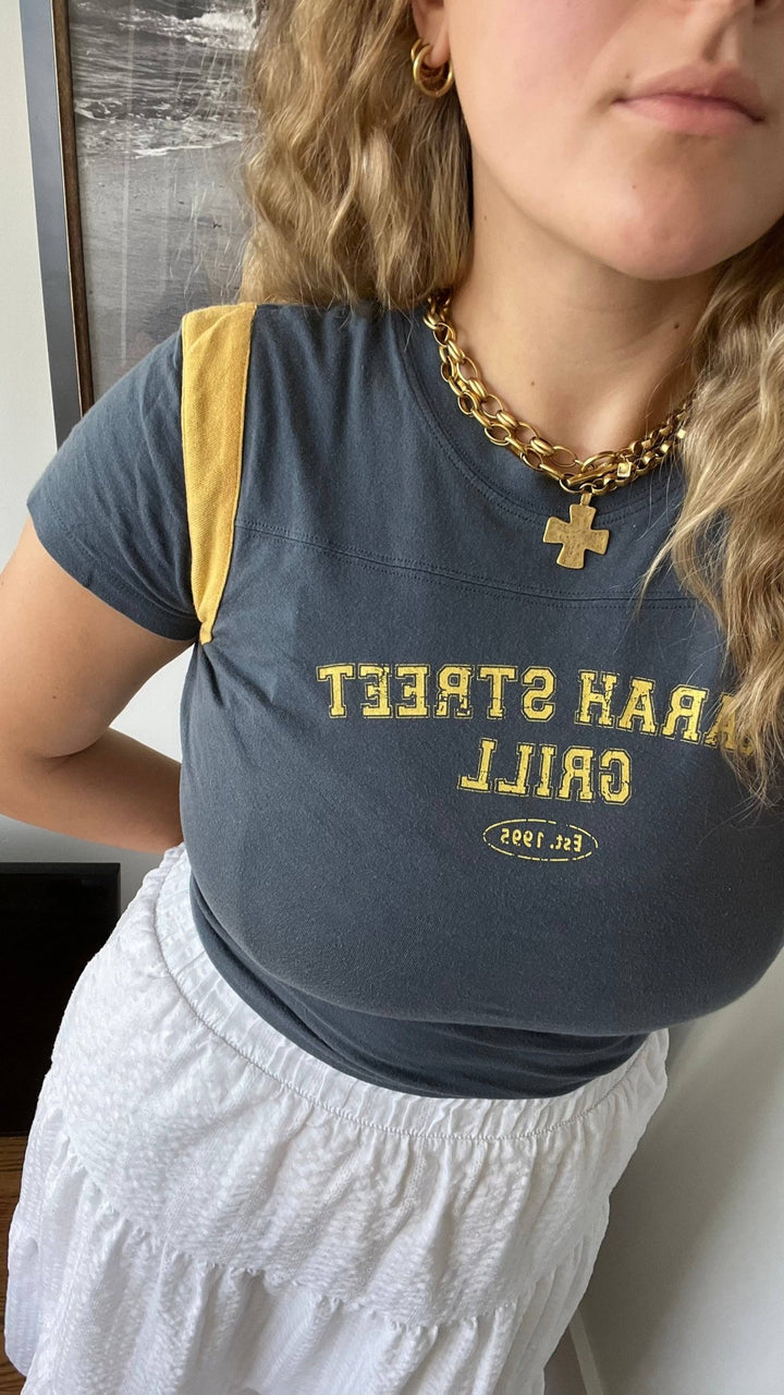 Madonna Chunky Cross Necklace - obligato