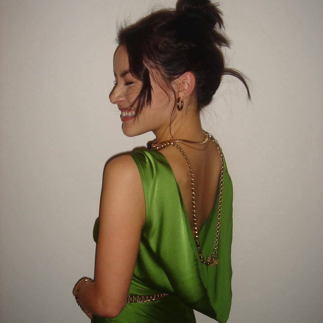 Madonna Chunky Cross Necklace - obligato