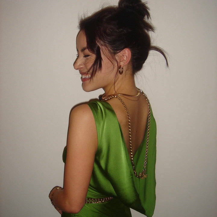 Madonna Chunky Cross Necklace - obligato