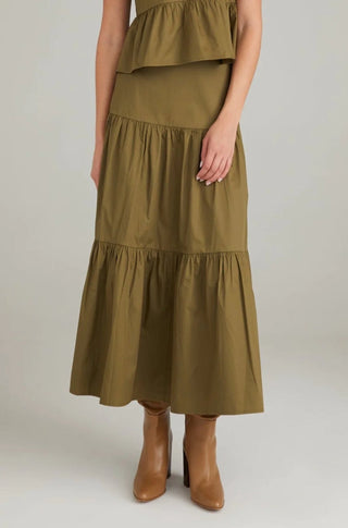 Madrid Skirt in Olive - obligato