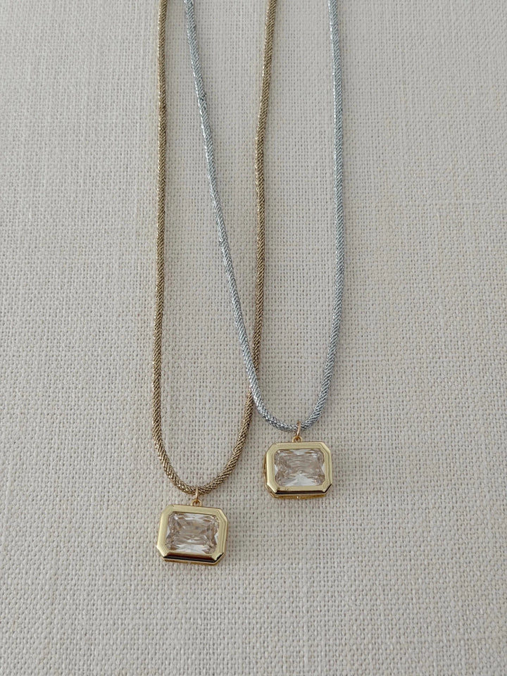 Maine Cord Necklace on Gold Cord - obligato