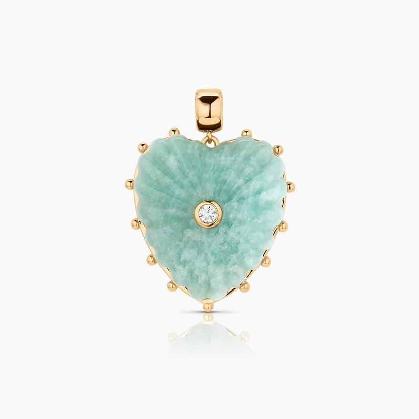 Malene Amazonite Bail Charm - obligato