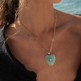 Malene Amazonite Bail Charm - obligato