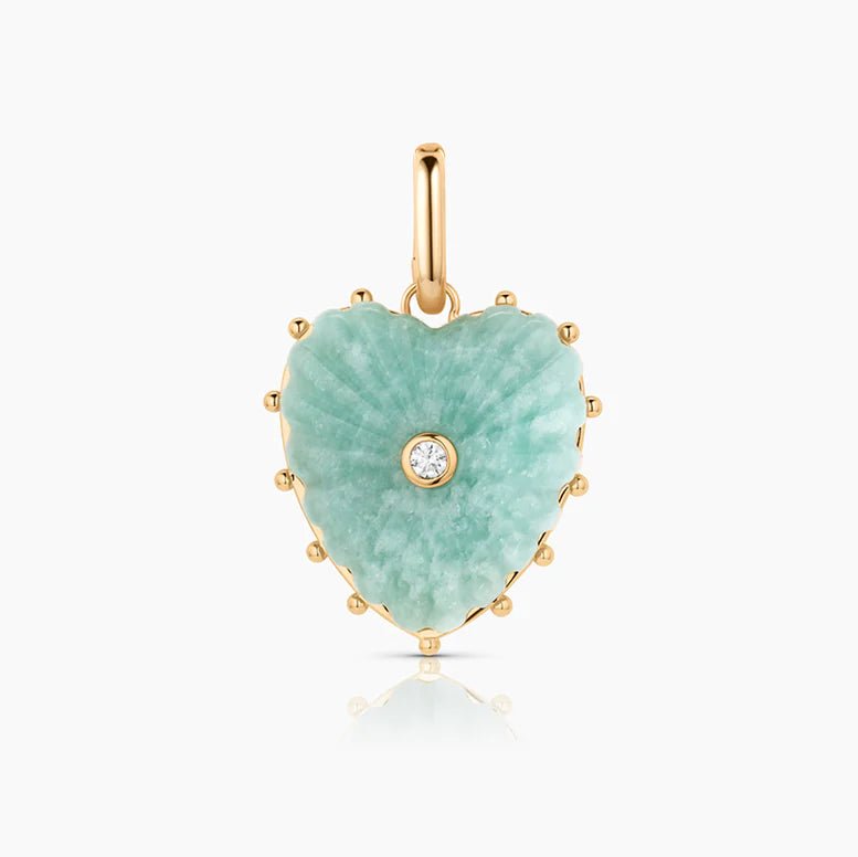 Malene Amazonite Clip Necklace - obligato