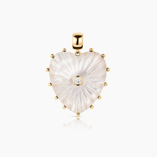 Malene Mother Of Pearl Bail Charm - obligato