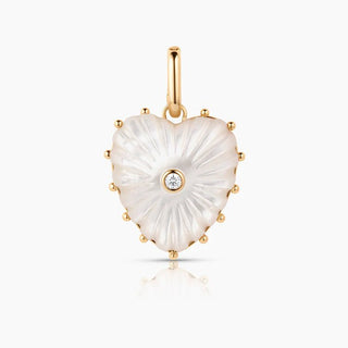 Malene Mother Of Pearl Clip Necklace - obligato
