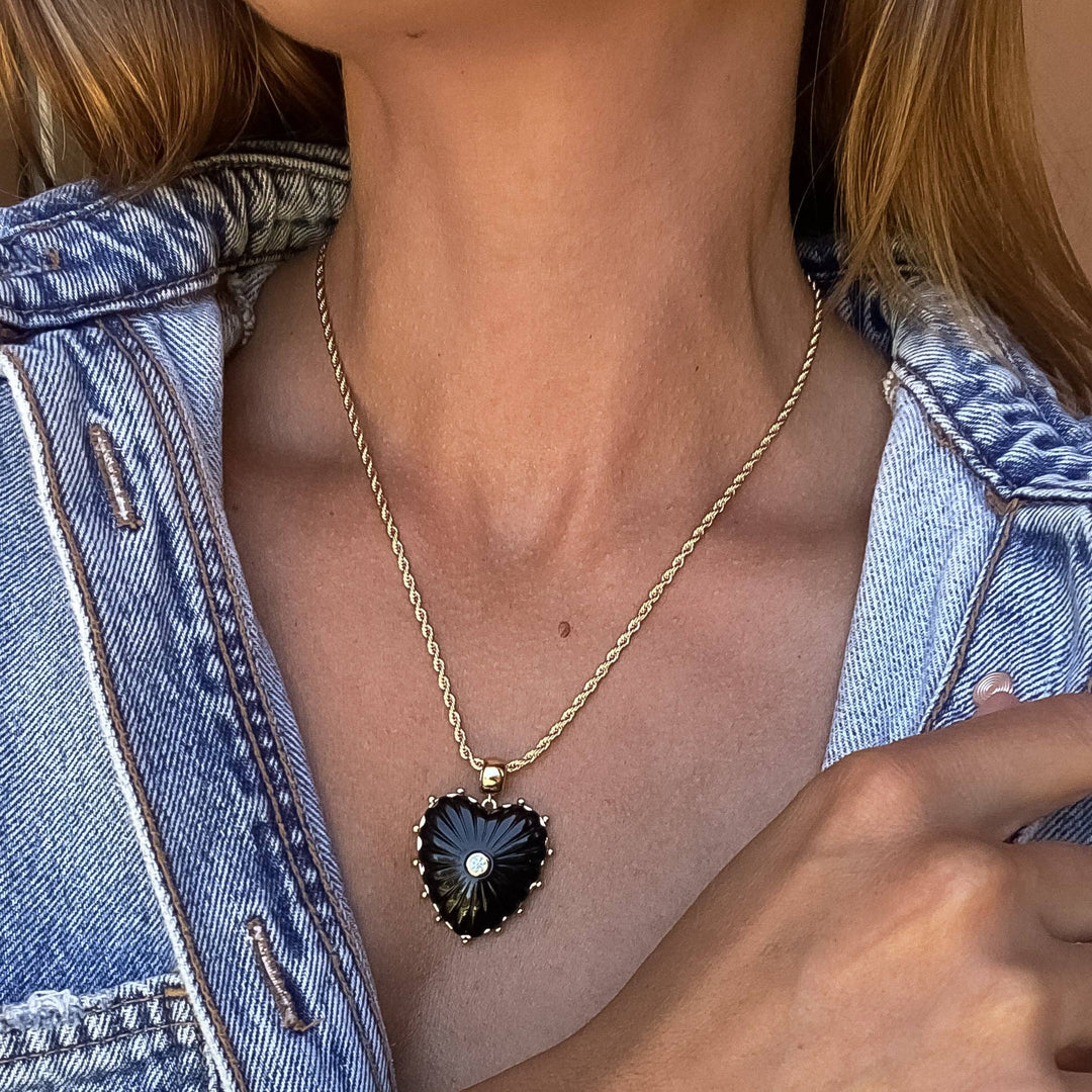 Malene Onyx Bail Charm - obligato