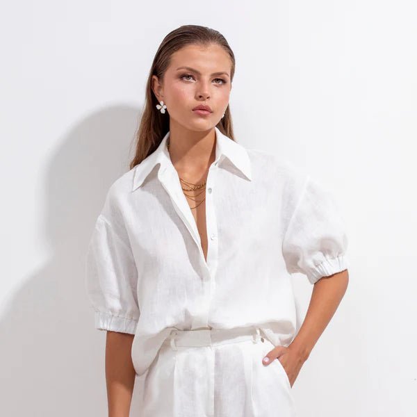 Mar Shirt in Off White - obligato