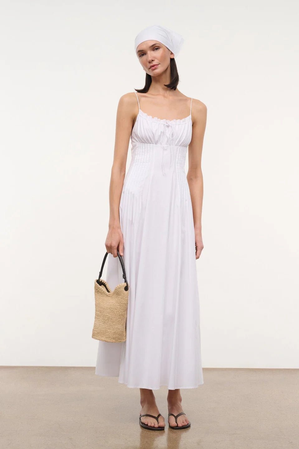 Margi Dress in White - obligato