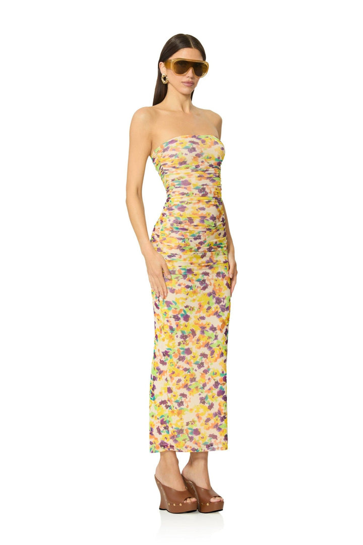 Marlo Dress in Tossed Ditsy - obligato