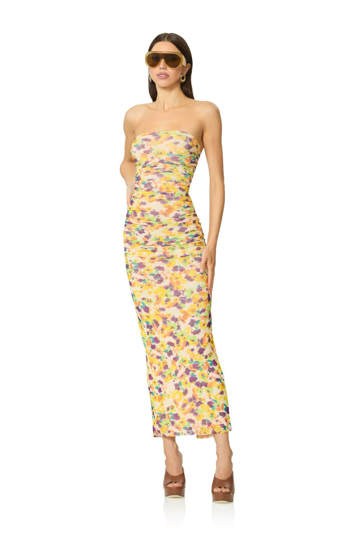 Marlo Dress in Tossed Ditsy - obligato