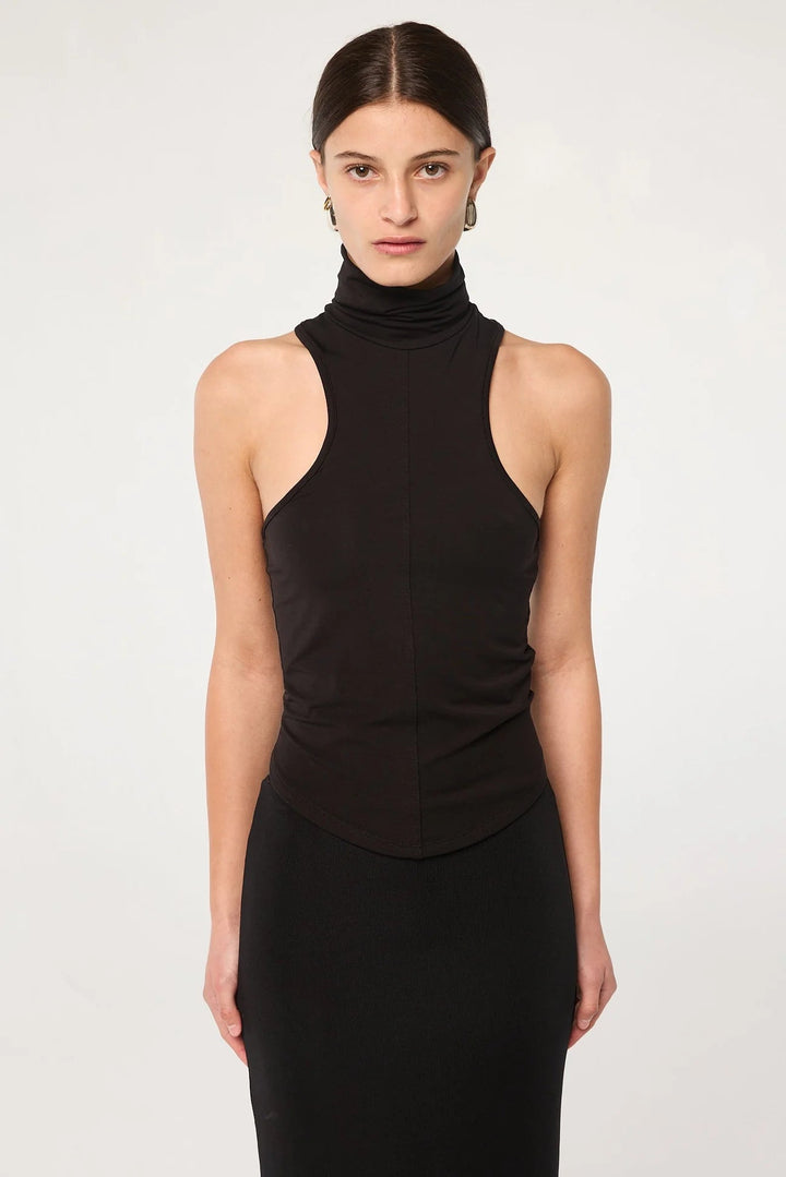 Marta Turtle Neck in Black - obligato