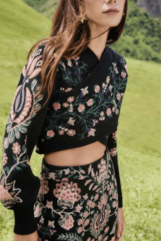 Marvelous Garden Knit Skirt - obligato