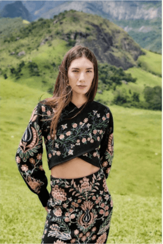Marvelous Garden Knit Skirt - obligato