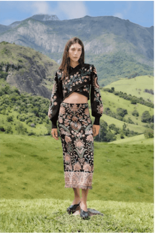 Marvelous Garden Knit Top - obligato