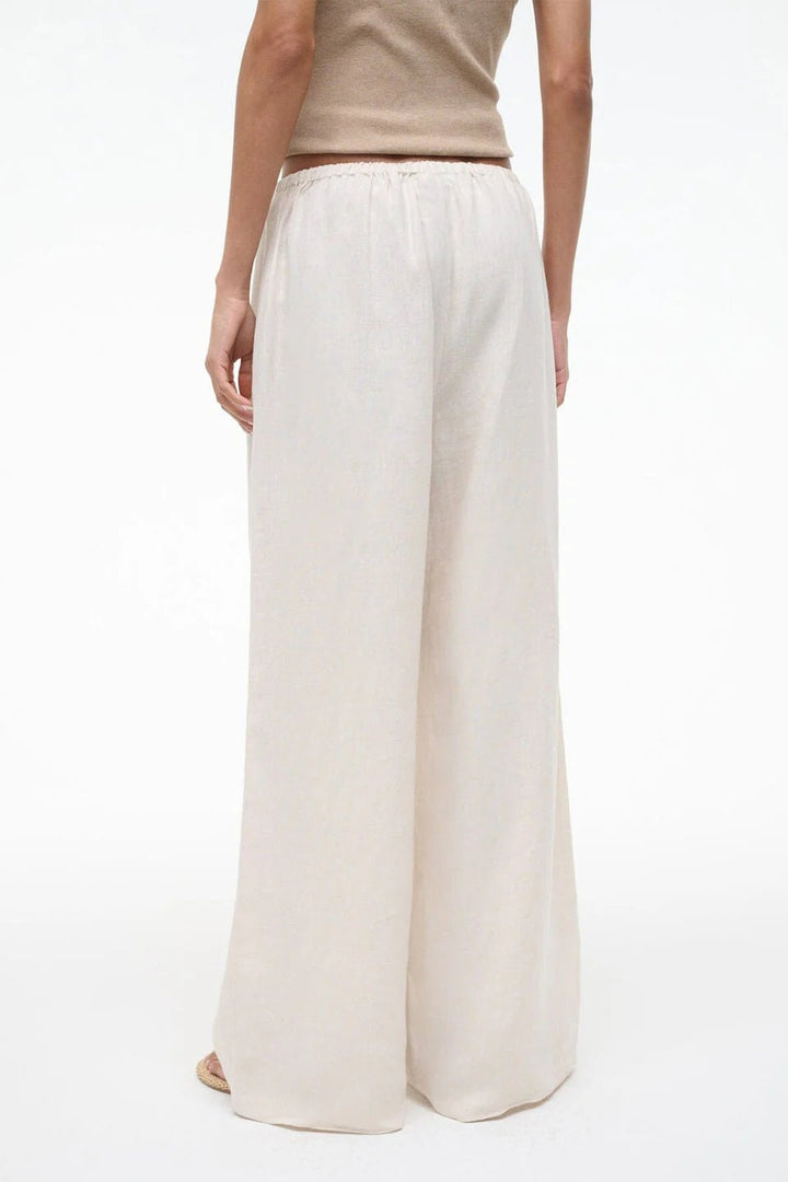 Mateo Linen Pant in Natural - obligato