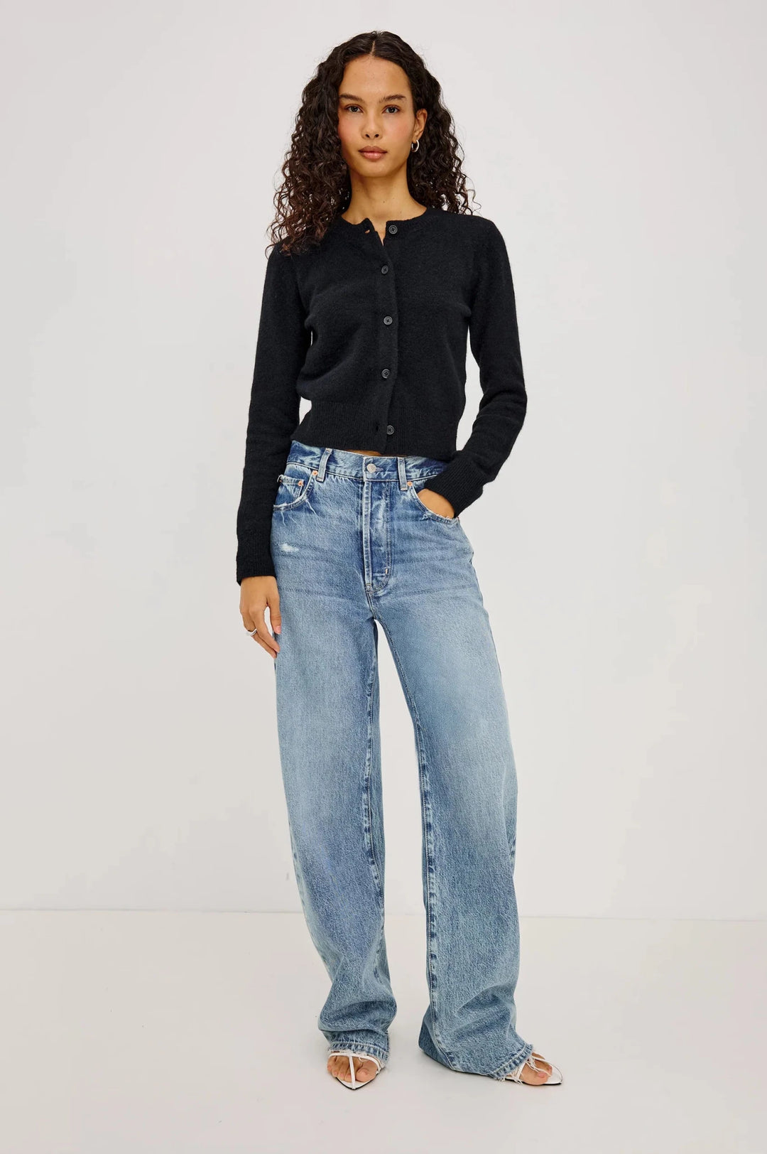 Matilda Cardigan in Black - obligato