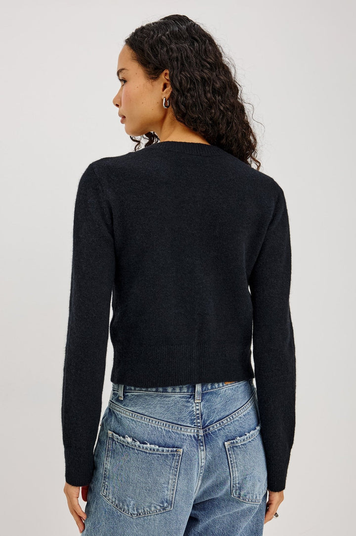 Matilda Cardigan in Black - obligato