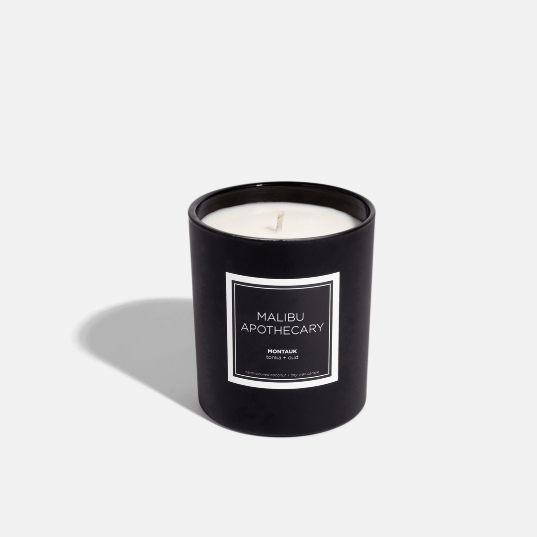 Matte Black Candle: LAGUNA BEACH - obligato