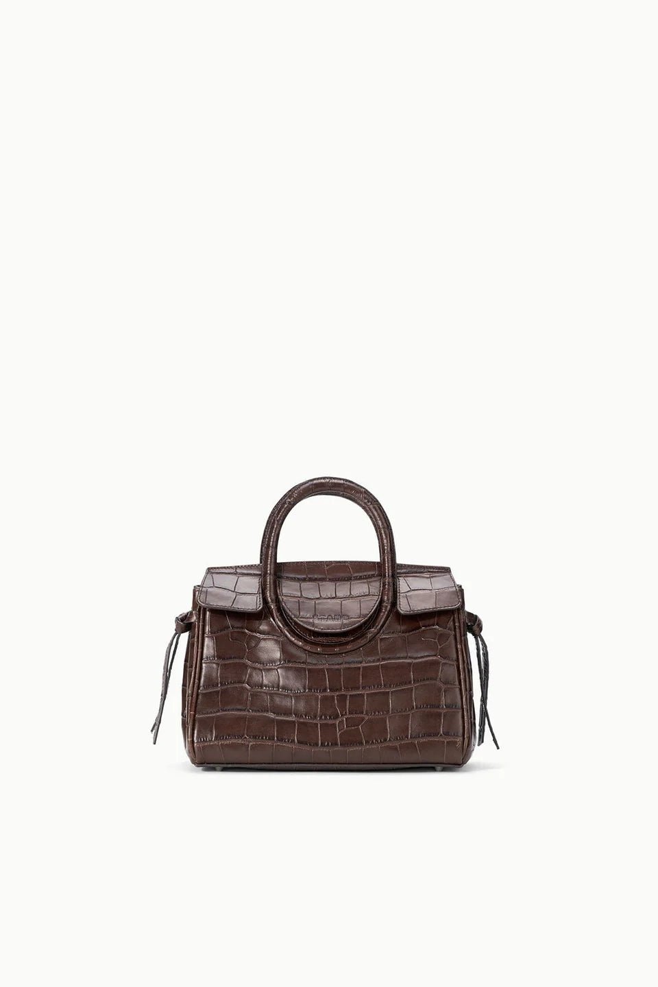Maude Mini Carryall Espresso Croco - obligato