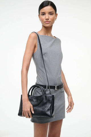 Maude Mini Satchel Bag Black - obligato