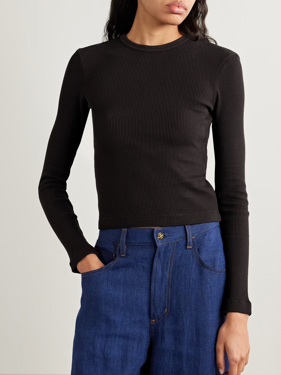 Maura U Neck in Black - obligato