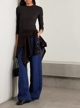 Maura U Neck in Black - obligato
