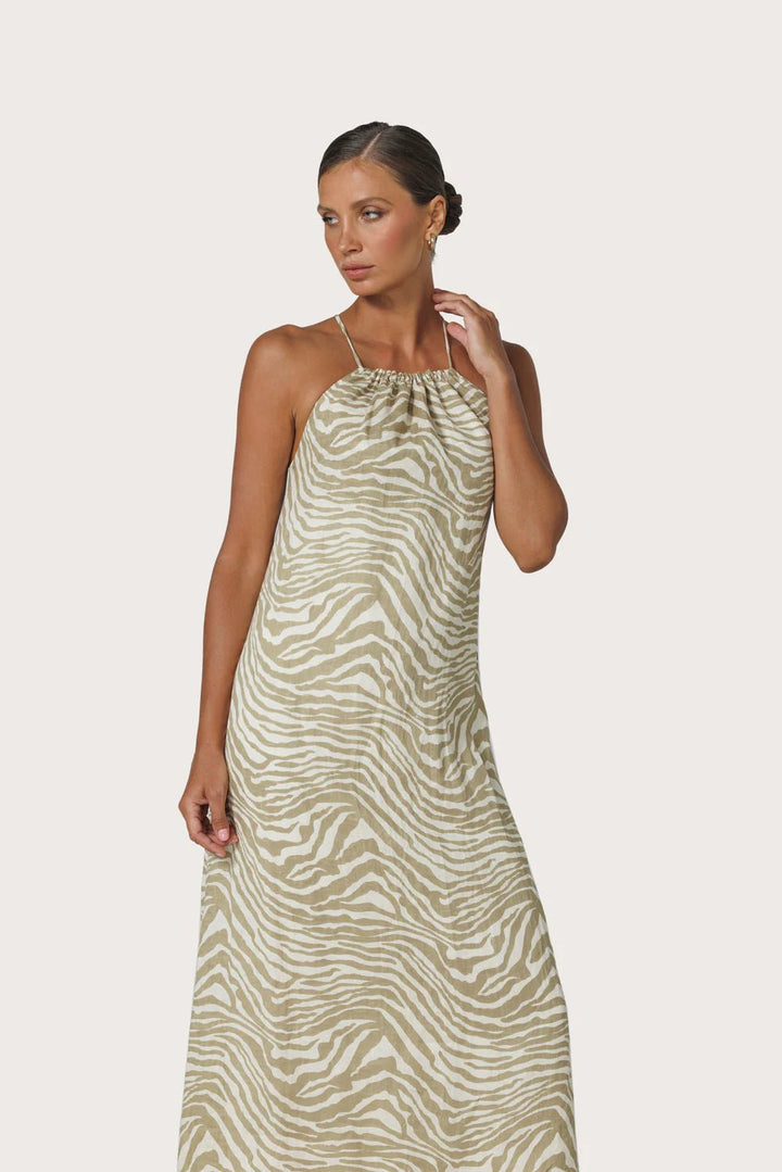 Maxine Linen Dress - Macan - obligato
