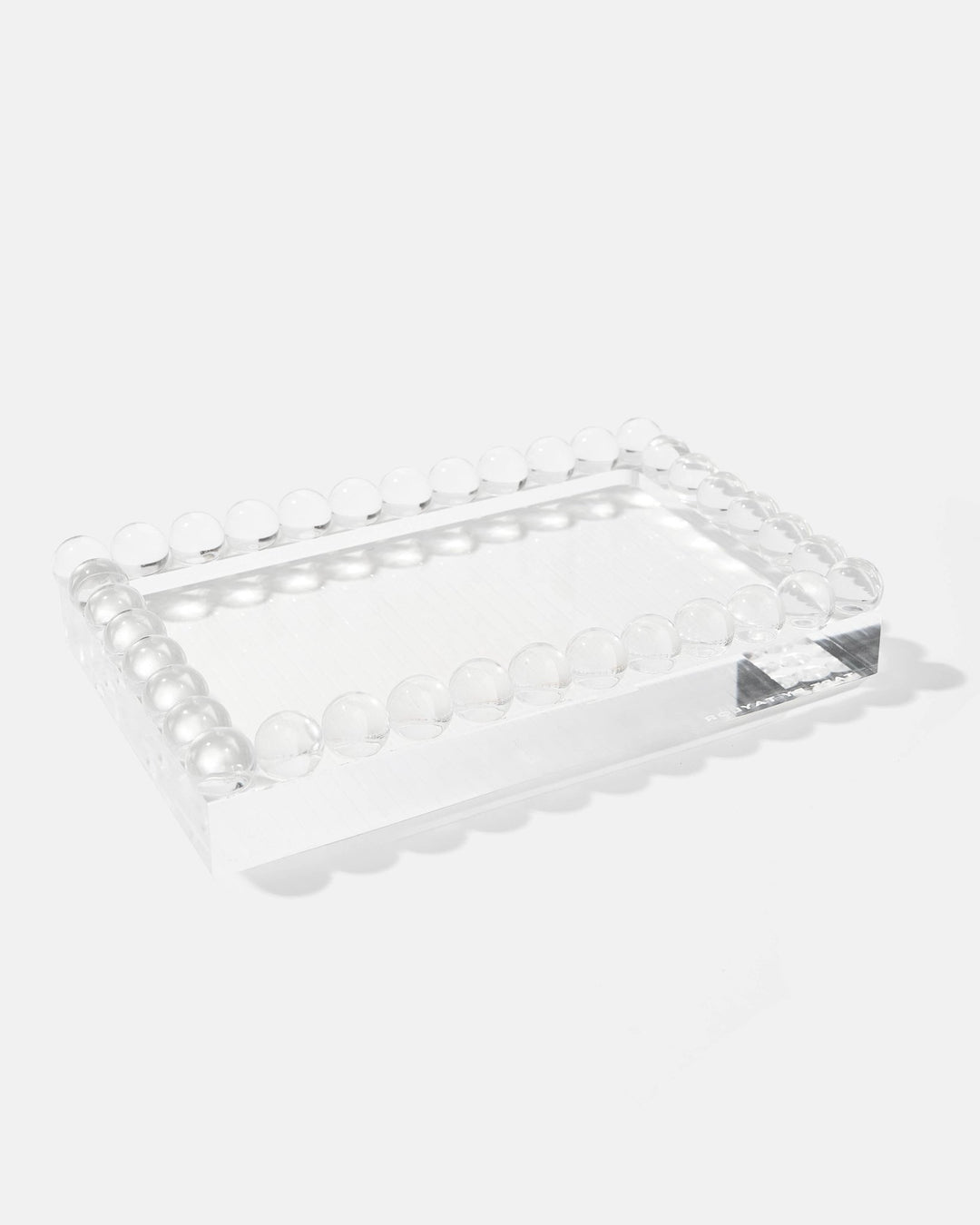 Medium Bubble Lucite Tray - obligato