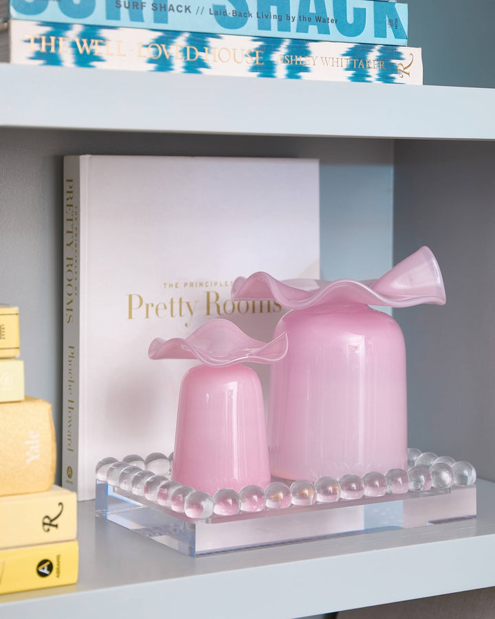 Medium Bubble Lucite Tray - obligato