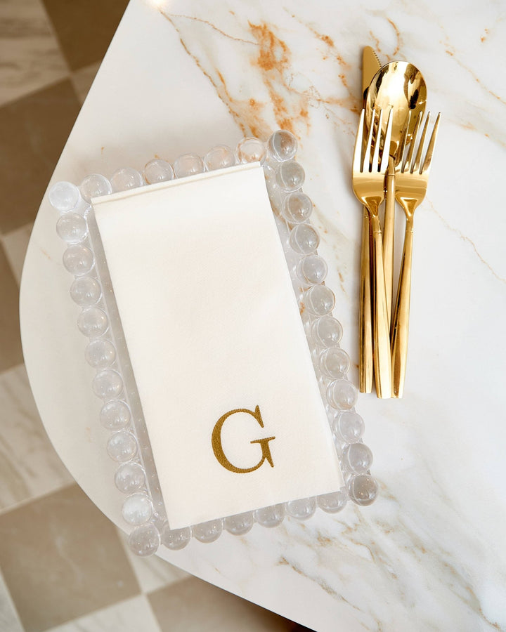 Medium Bubble Lucite Tray - obligato