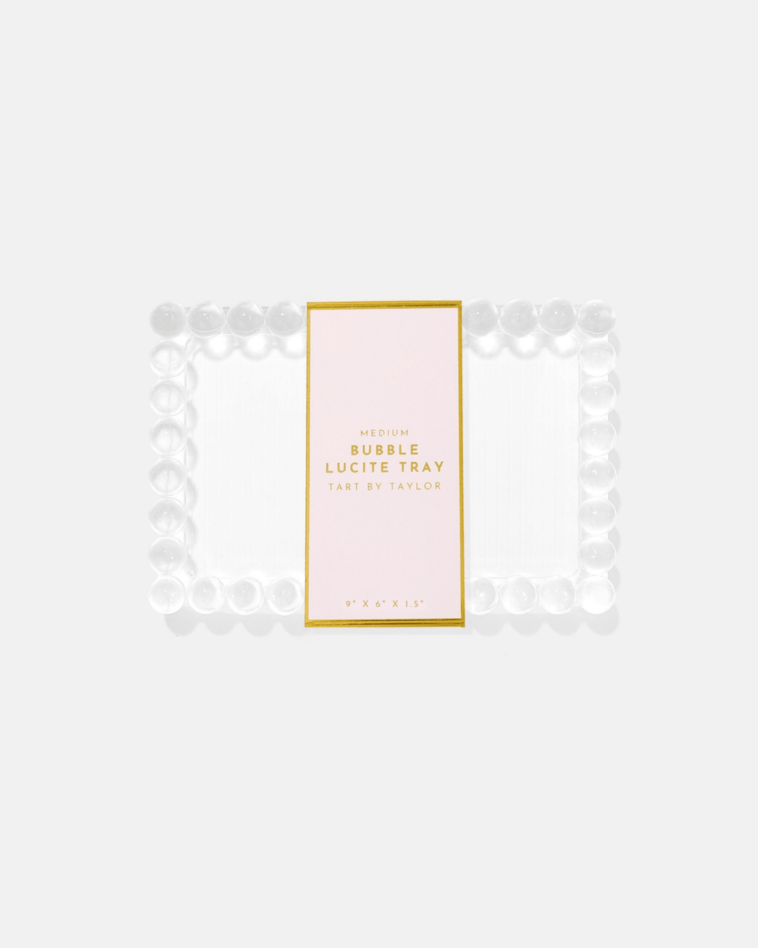Medium Bubble Lucite Tray - obligato