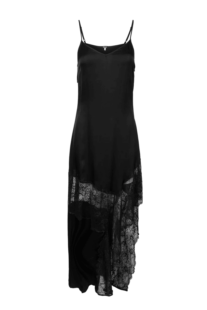 Merletto Dress in Black - obligato