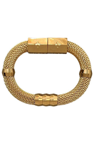 Mesh Classic: Gold Everything Bracelet - obligato