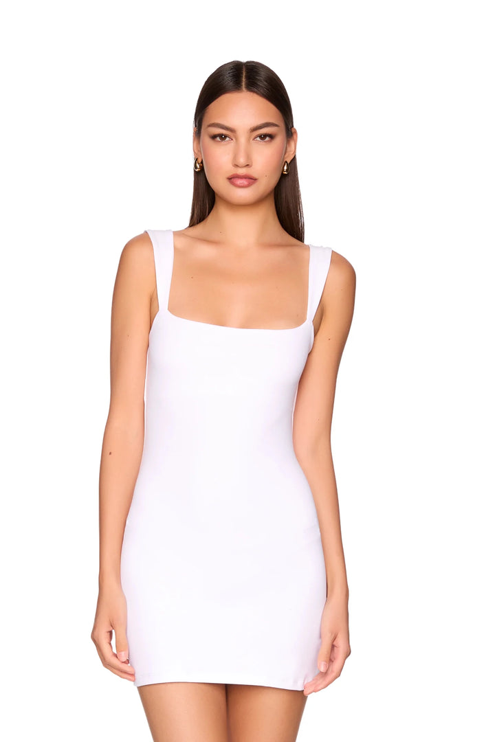 Micro Mini Dress in Sugar - obligato