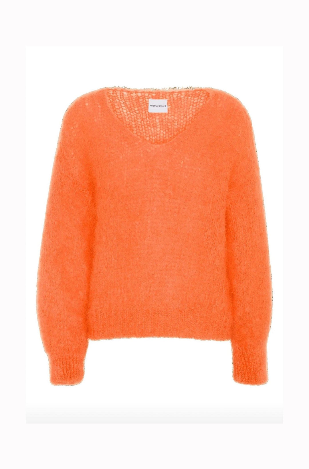 Milana Alpaca Pullover in Burnt Orange - obligato
