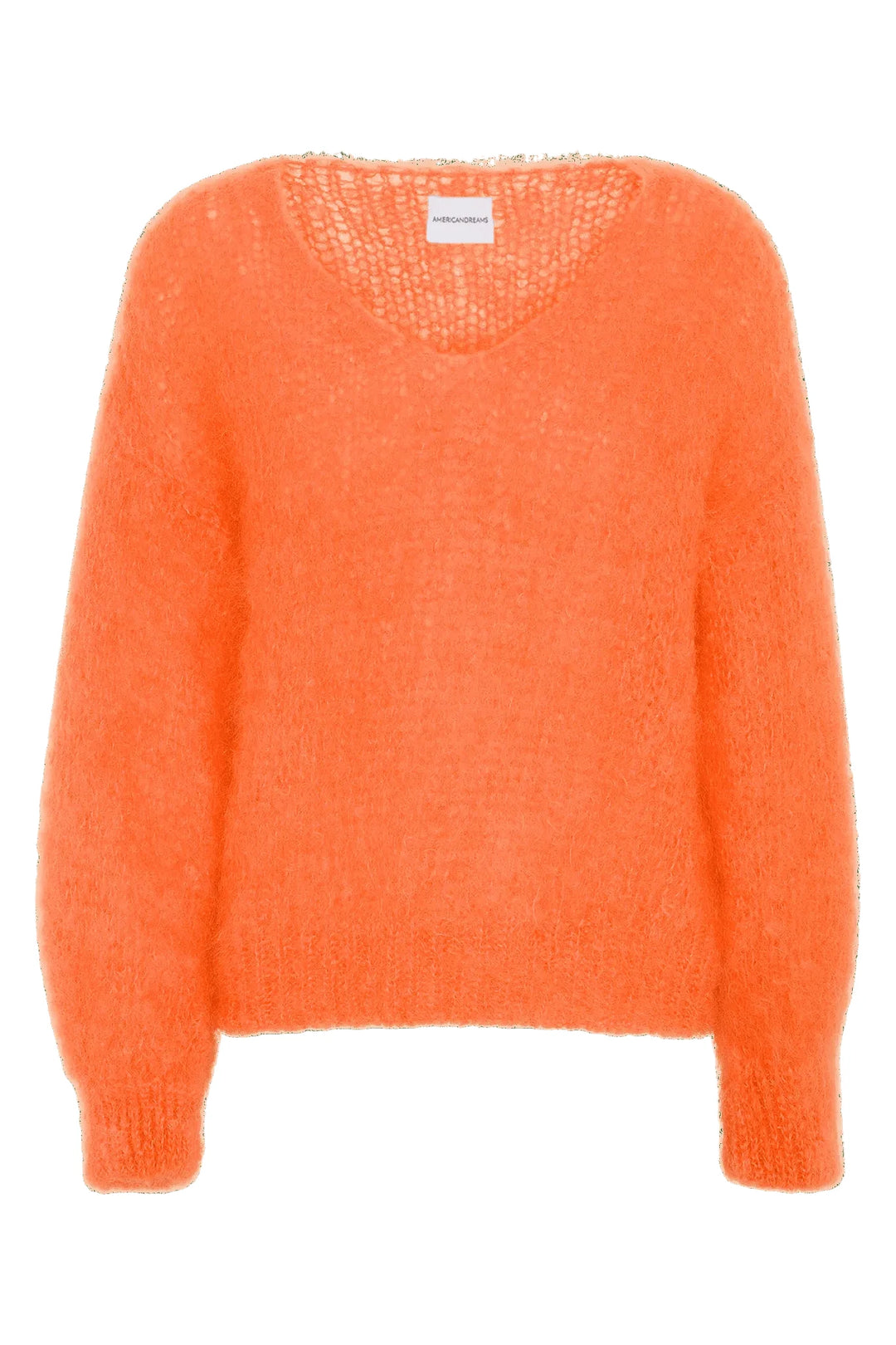 Milana Alpaca Pullover in Burnt Orange - obligato