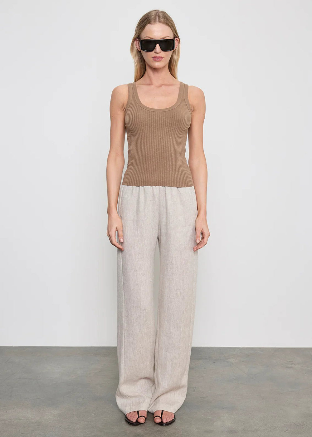Military Rib Crop Tank - obligato