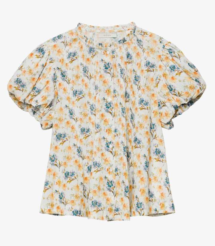 Millie Top in Narcissus Bloom - obligato