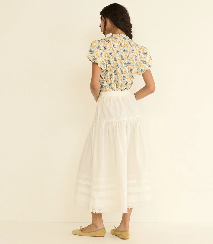 Millie Top in Narcissus Bloom - obligato