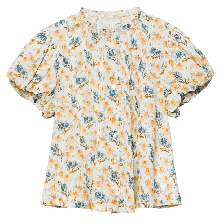 Millie Top in Narcissus Bloom - obligato