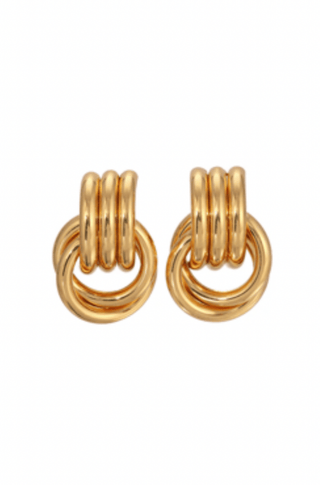 Mini Knot Earring in Gold - obligato