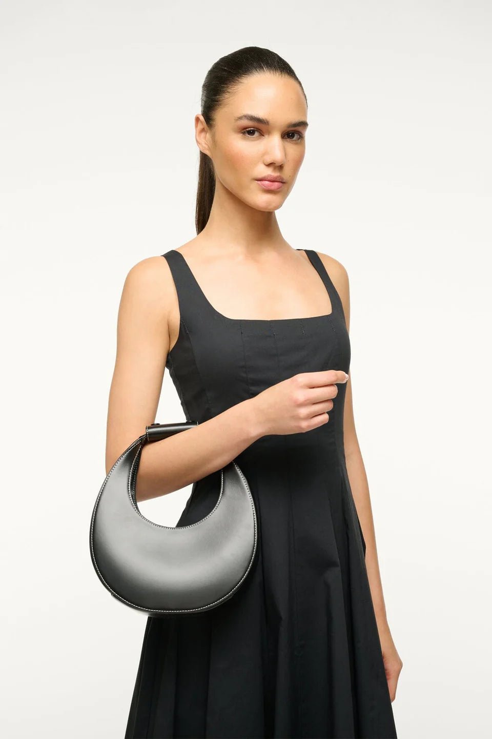 Mini Moon Bag in Black - obligato