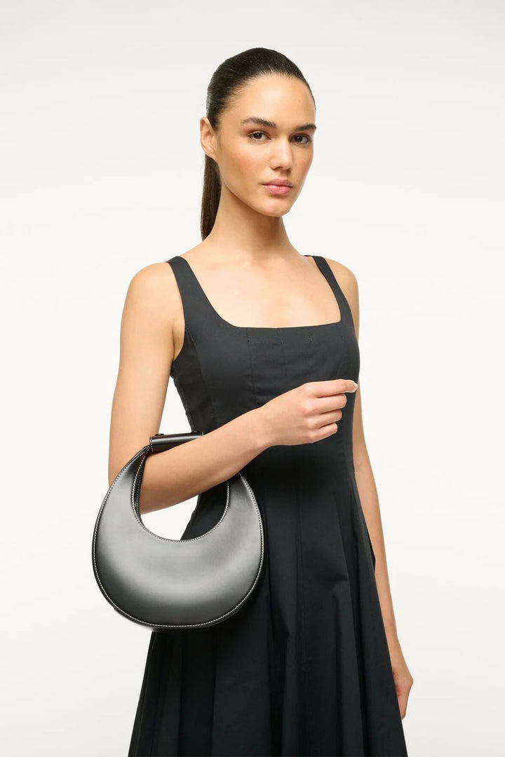 Mini Moon Bag in Black - obligato