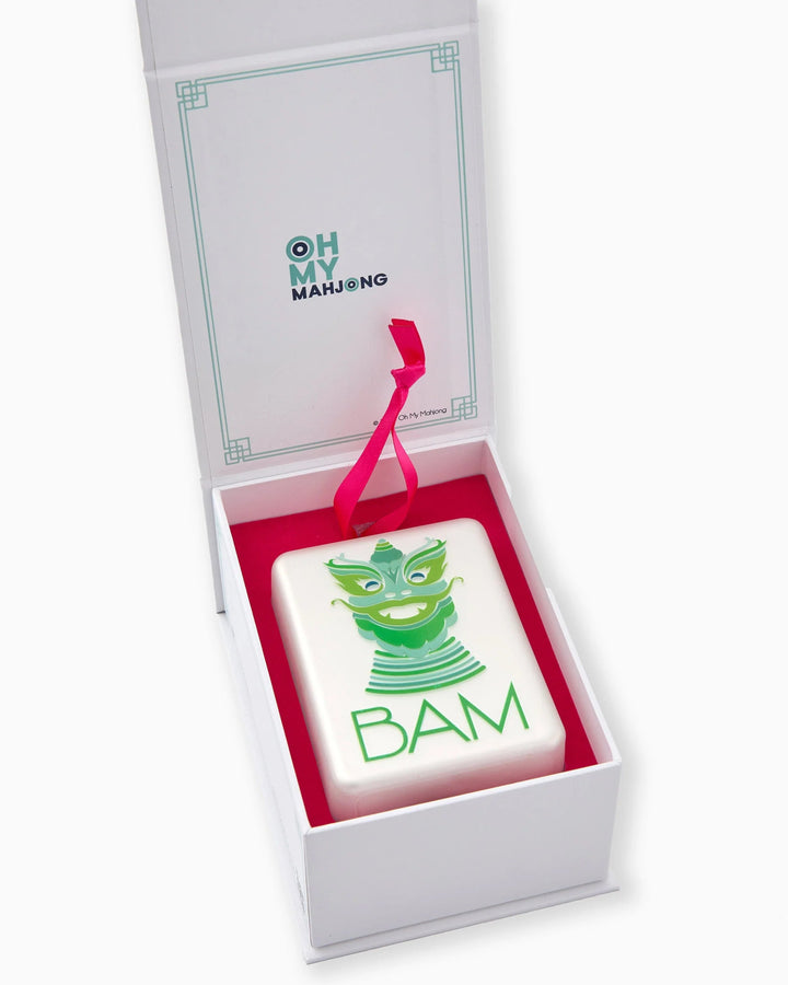 Mint Dragon Ornament - obligato