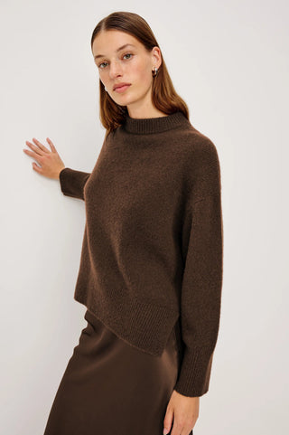 Miranda Sweater in Chocolate - obligato
