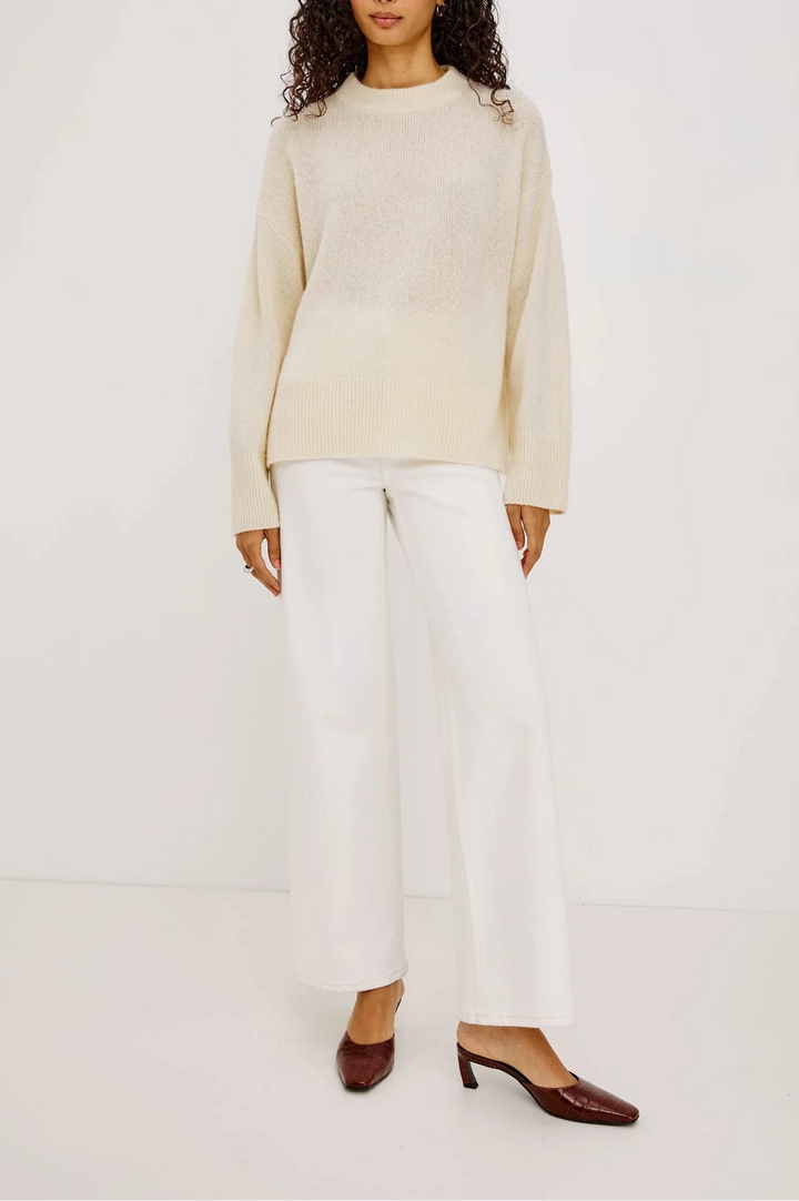Miranda Sweater in Ivory - obligato