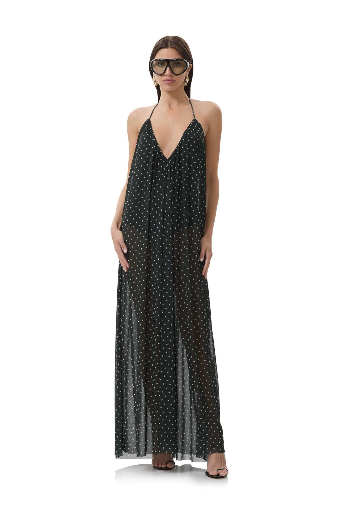 Mist Dress - Aqua Dot - obligato